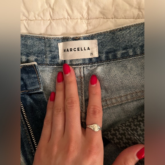 Marcella NYC - Francis Jean - Light Blue, 100% Cotton, Size 25 w/ 28” Inseam - Picture 7 of 15